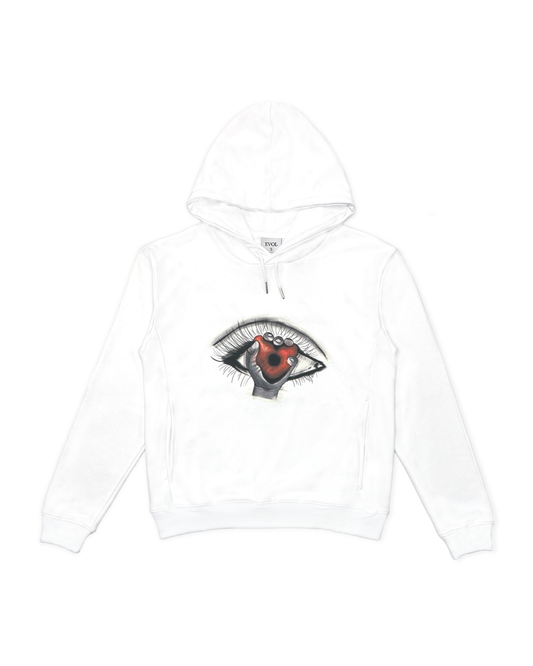 White EVOL Hoodie